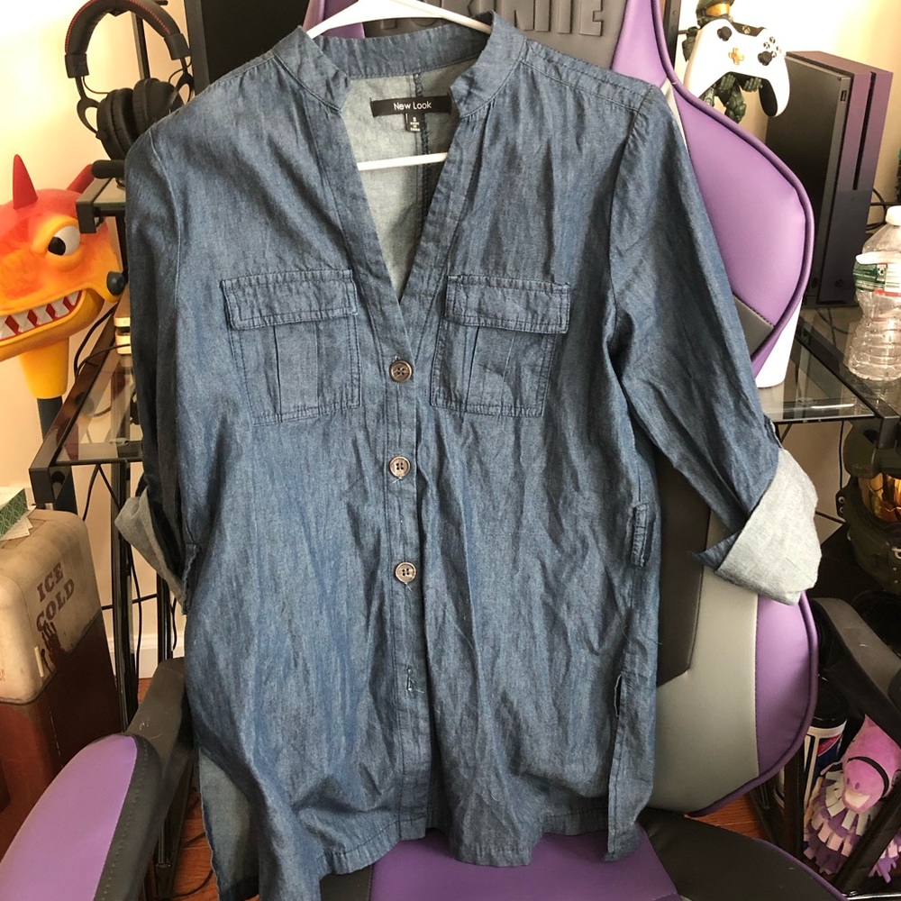 Denim shirt
